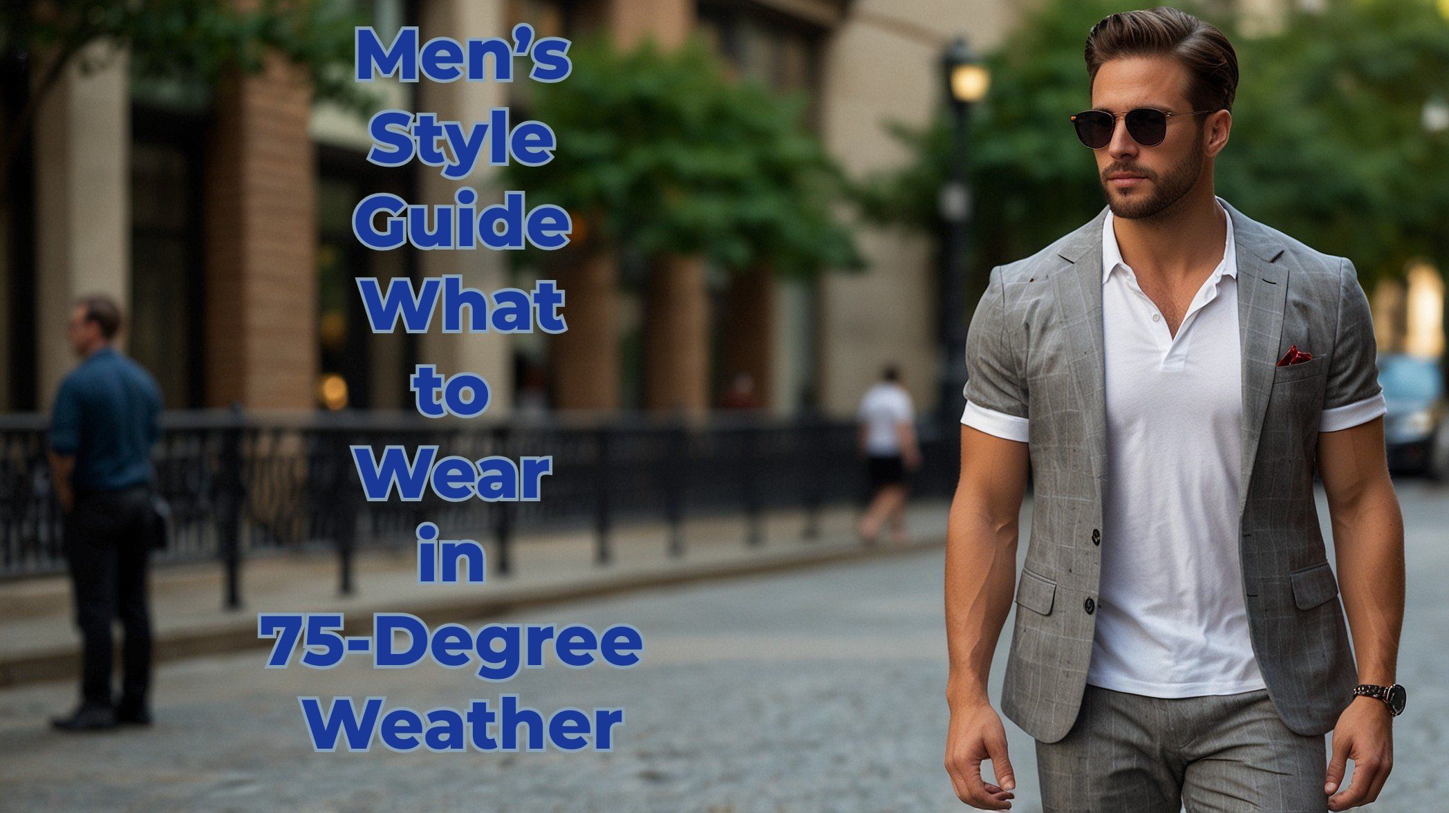 Men’s Style Guide: What to Wear in 75-Degree Weather