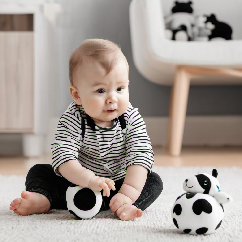 Why are Black and White Toys Good for Babies Black and White Toys