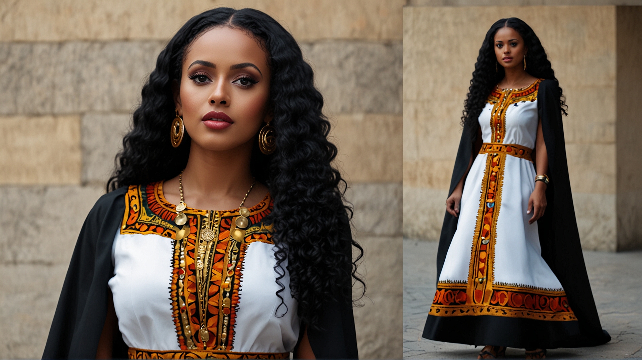 Modern Habesha Dress